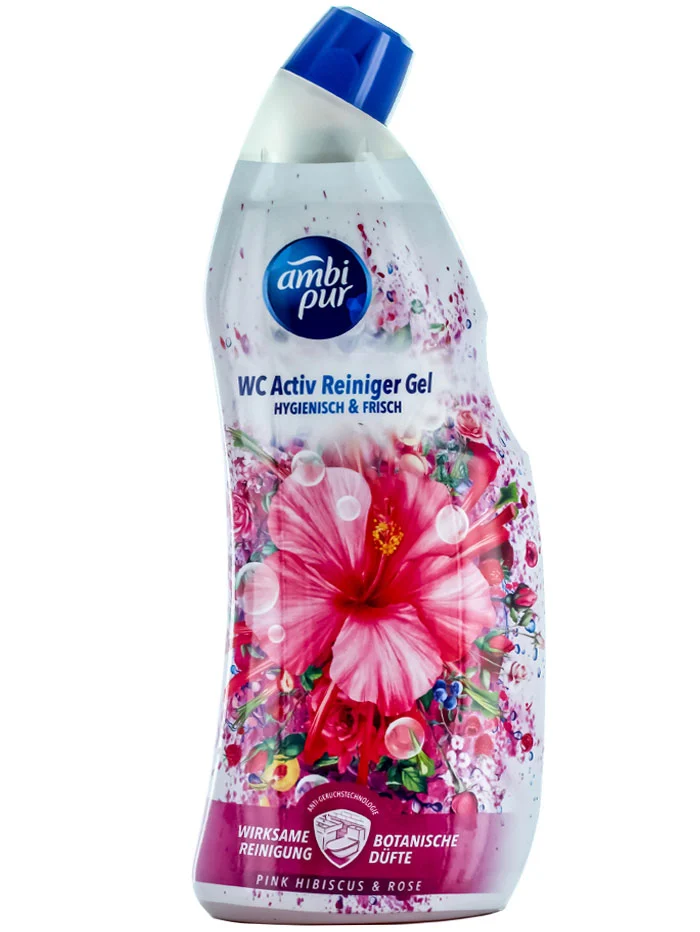 Ambi Pur Gel curatat WC 750 ml Pink Hibiscus&Rose