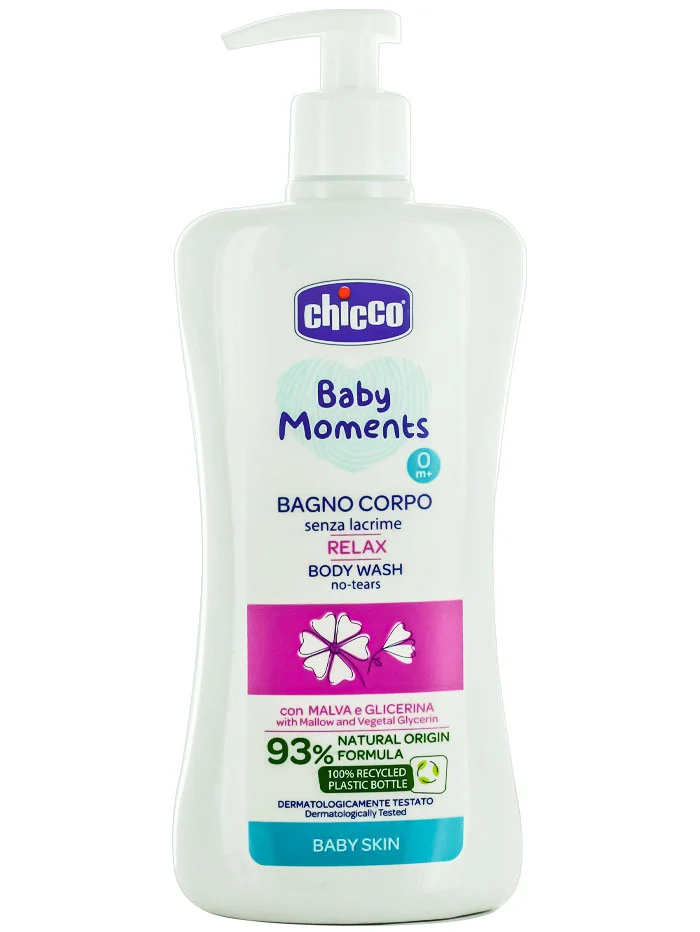 Chicco Spuma de baie cu pompa 500 ml Baby Skin Relax (fara lacrimi)