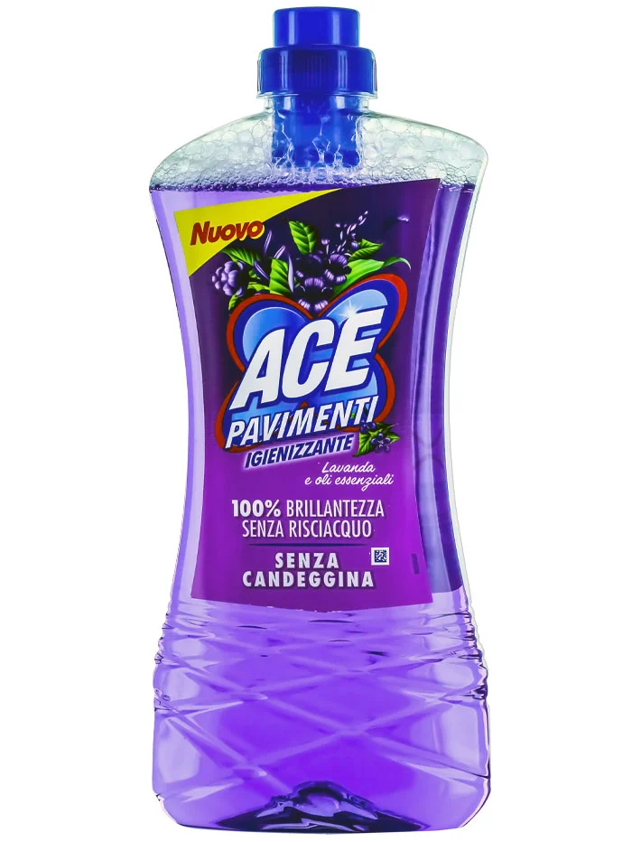 Ace Detergent Pardoseli 1 L Senza Candeggina Lavanda