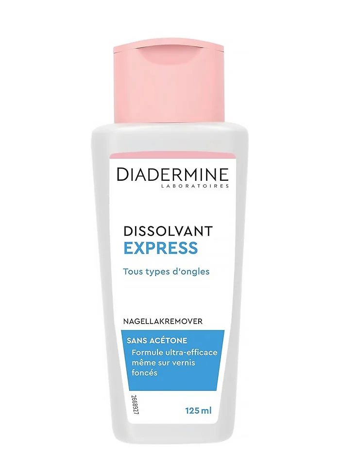 Diadermine Dizolvant fara acetona pentru lac de unghii 125 ml Express