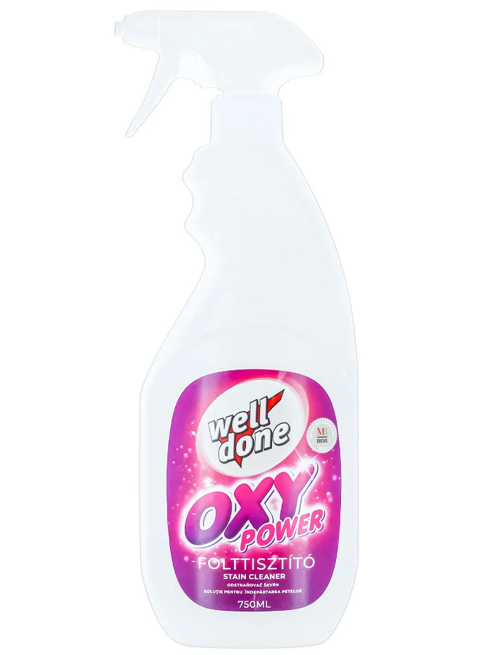 Well Done Solutie pentru indepartarea petelor 750 ml Oxy Power