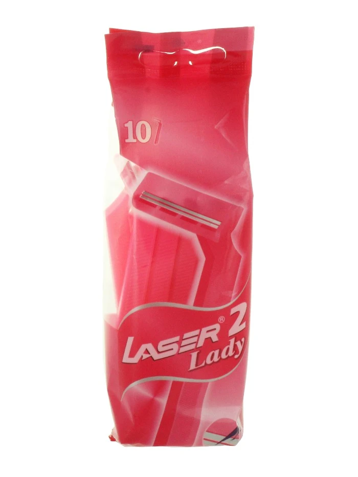 Laser Aparat de ras pentru femei 2 lame 10 buc