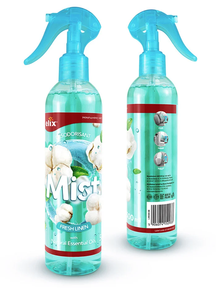 Elix Mist Spray odorizant cu pompa 300 ml Fresh Linen