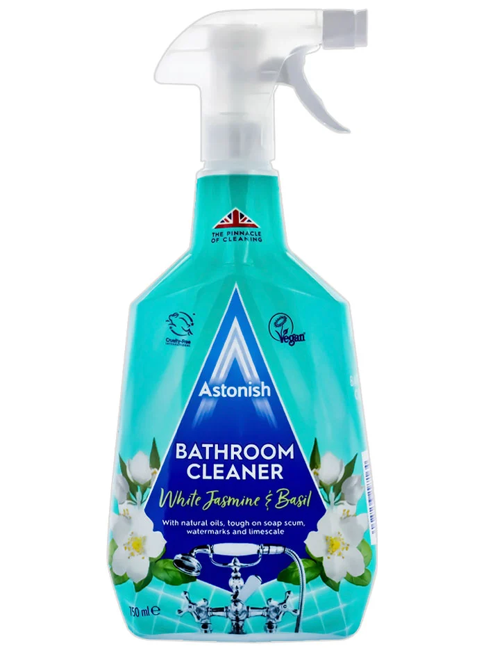 Astonish Solutie curatat baie cu pompa 750 ml White Jasmine&Basil