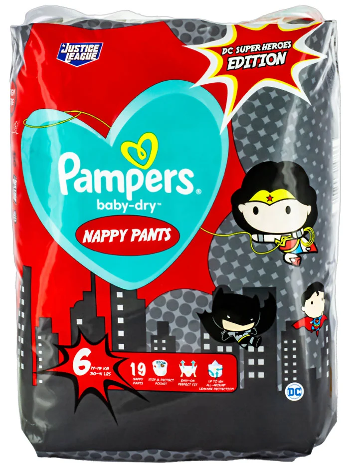 Pampers scutece chilotel nr. 6 14-19 kg 19 buc