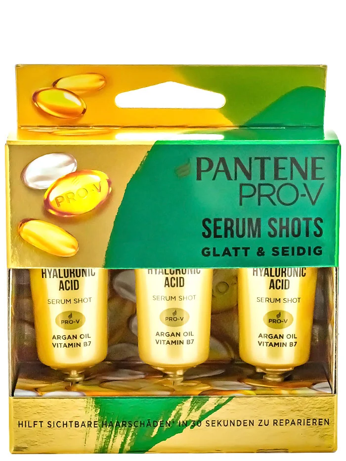 Pantene Tratament fiole de par 3X15 ml Smooth&Silky (Glatt&Seidig)