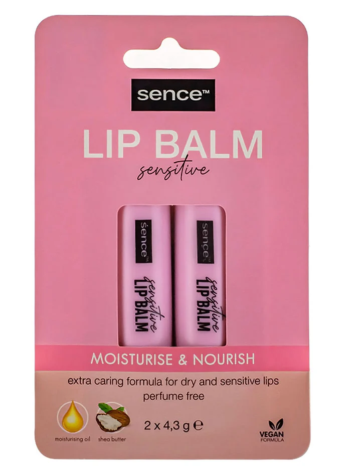 Sence Beauty Balsam de buze 2x4.3 g Sensitive Moisturise&Nourish