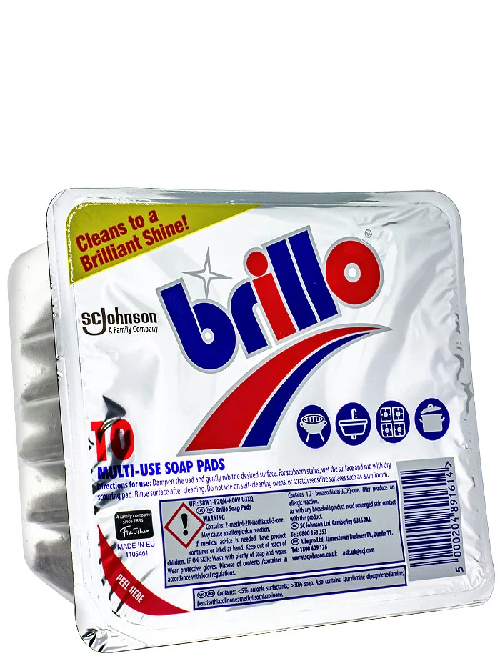 Brillo Burete de vase din otel 10 buc