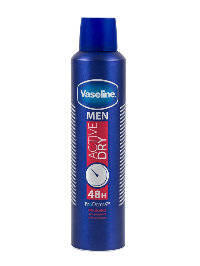 Vaseline Spray deodorant barbati 250 ml Active Dry