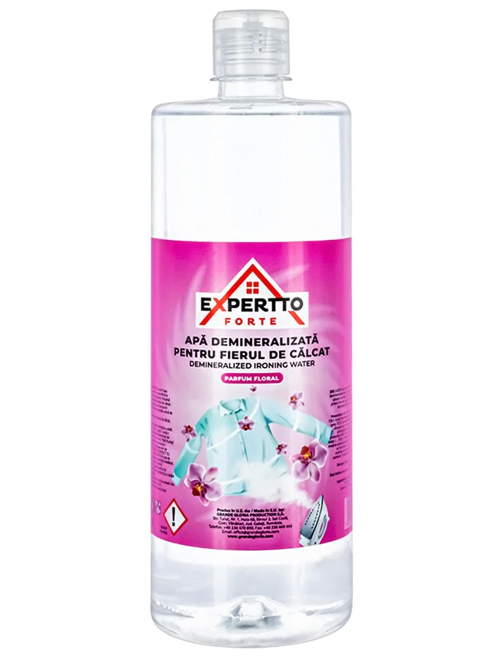 Expertto Forte Apa pentru fier de calcat 1L Floral