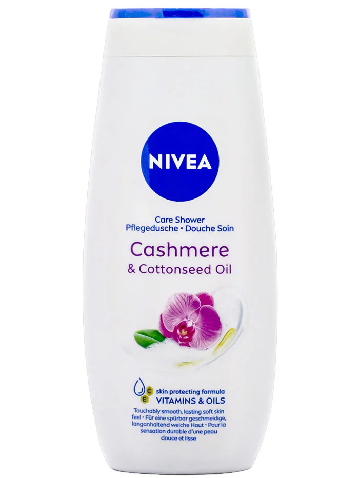 Nivea gel de dus 250 ml cashmere&cottonseed oil