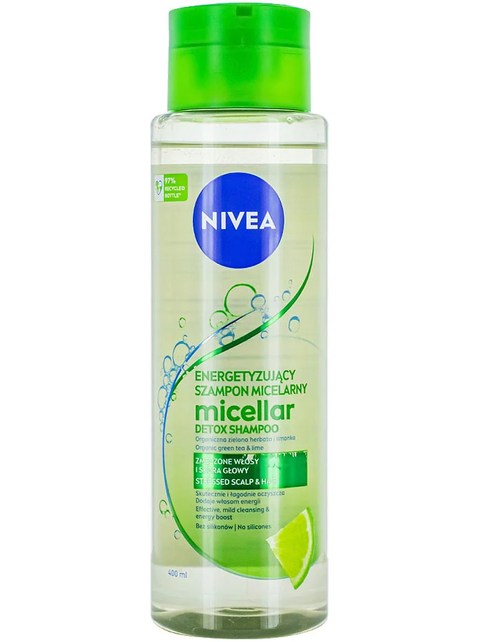 Nivea sampon femei 400 ml micellar stressed scalp&hair