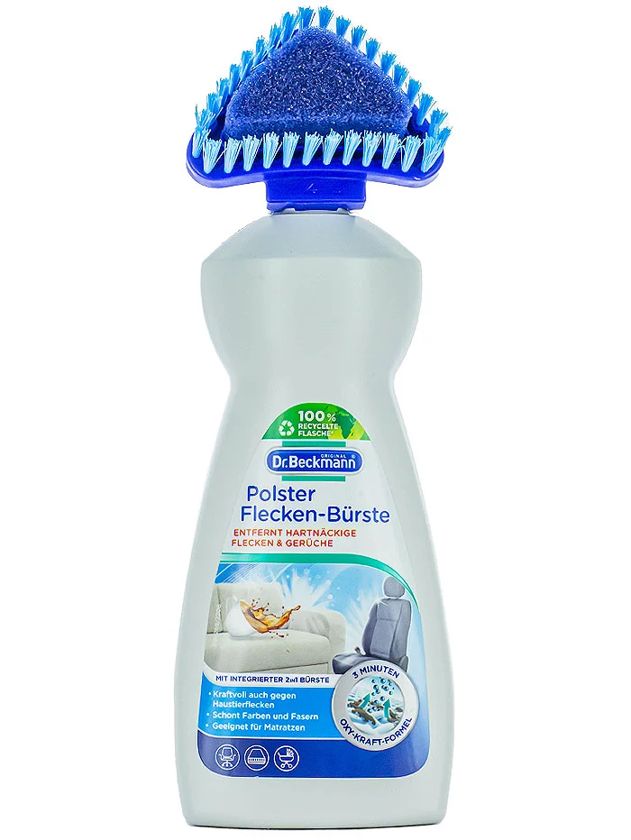Dr. Beckmann Detergent cu perie pentru tapiterii 400 ml Polster Flecken-Burste