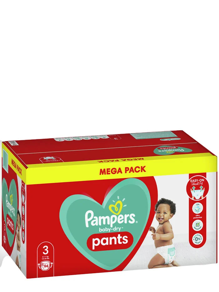 Pampers scutece chilotel nr. 3 6-11 kg 94 buc baby dry