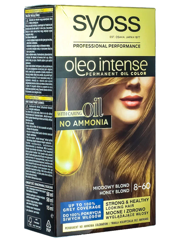 Syoss Vopsea de par Oleo Intense 8-60 Honey Blond