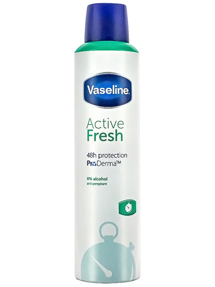 Vaseline Spray deodorant 250 ml Active Fresh