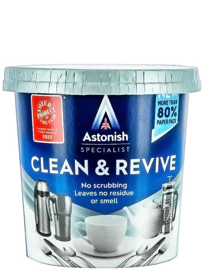 Astonish Praf de curatat produse casnice 350 g Clean&Revive
