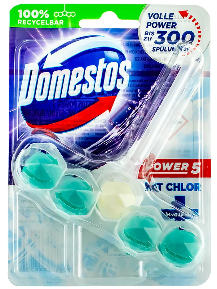 Domestos Odorizant wc cu bile 55 g Power5 Mit Chlor Hygiene