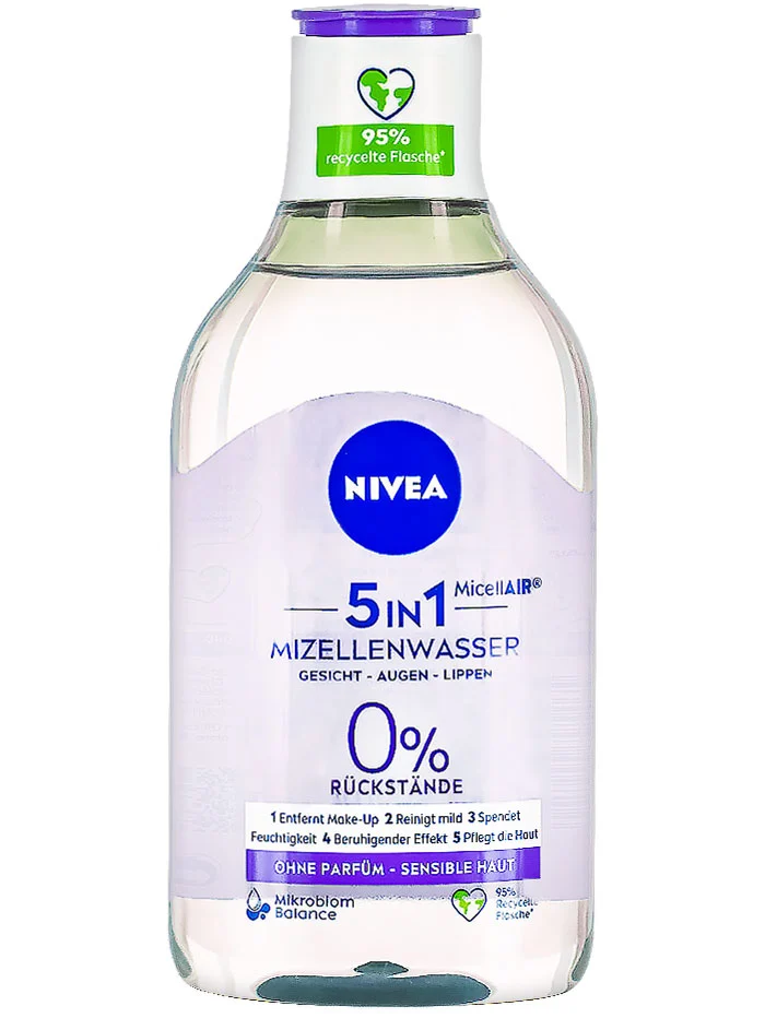 Nivea Apa micelara 400 ml 5in1 Sensitive (fara parfum)