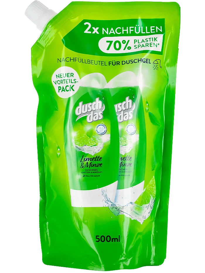 Duschdas Gel de dus Rezerva 500 ml Limette&Minze