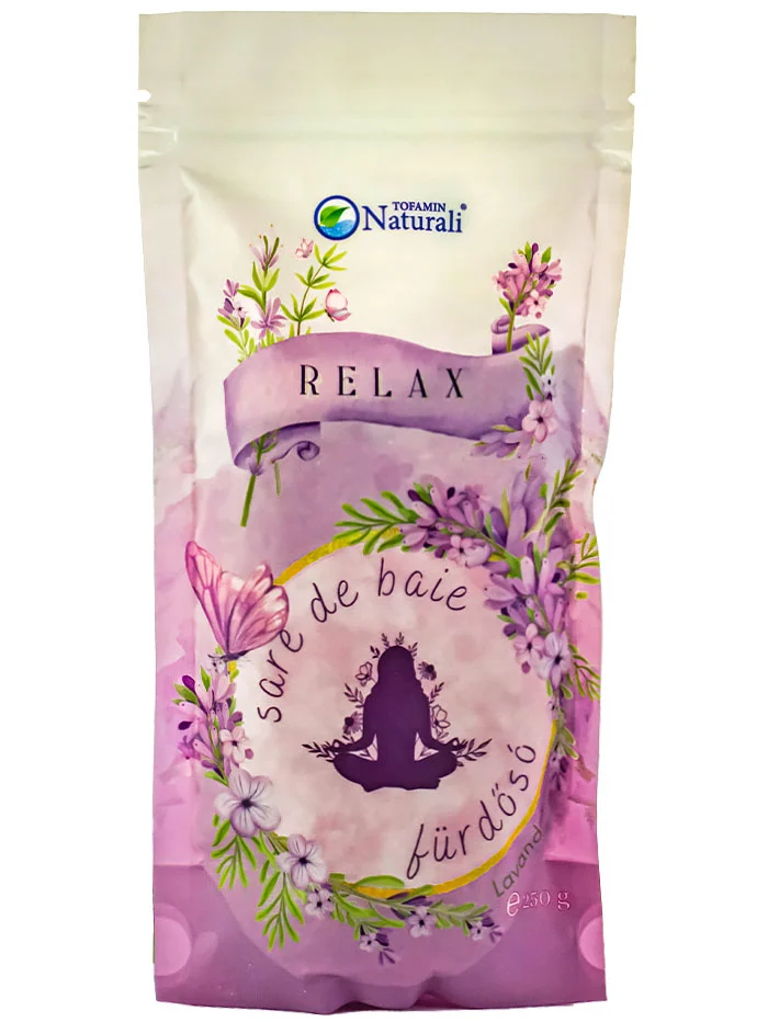 Tofamin Naturali Sare de baie 250 g Relax Lavander