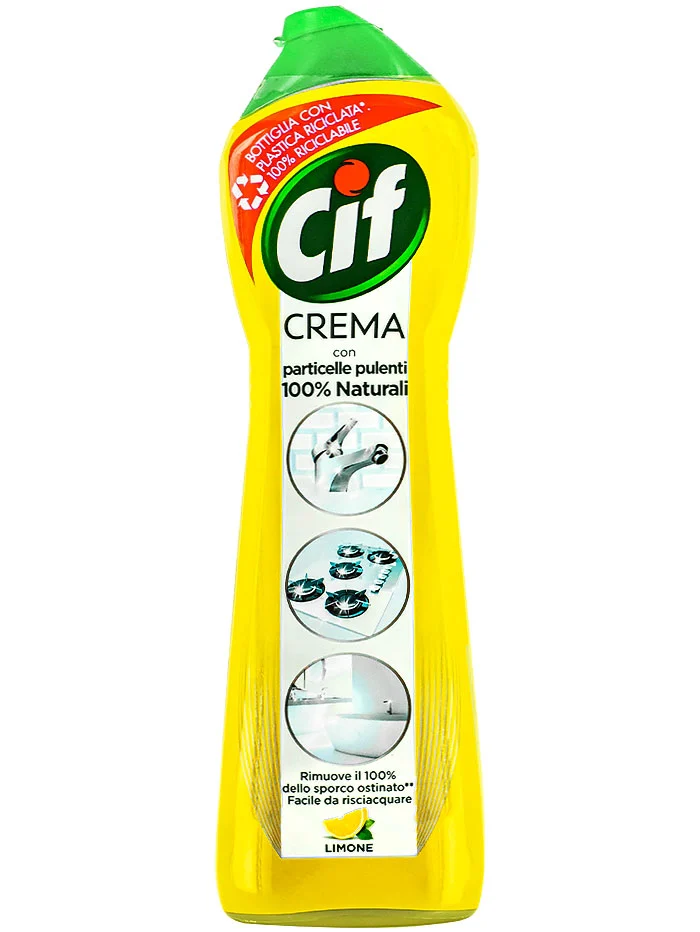 Cif Crema abraziva 500 ml Naturali Limone