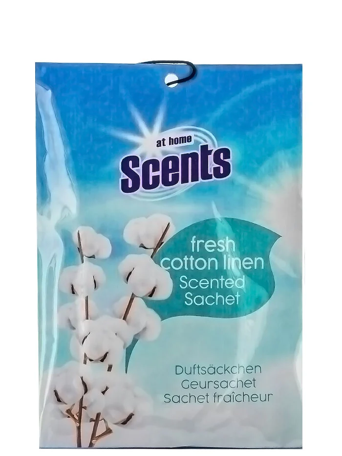 At home Saculet parfumat 1 buc 12 g Fresh Cotton Linen