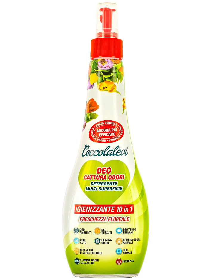Coccolatevi Solutie curatat multisuprafete 300 ml 10in1 Freschezza Floreale