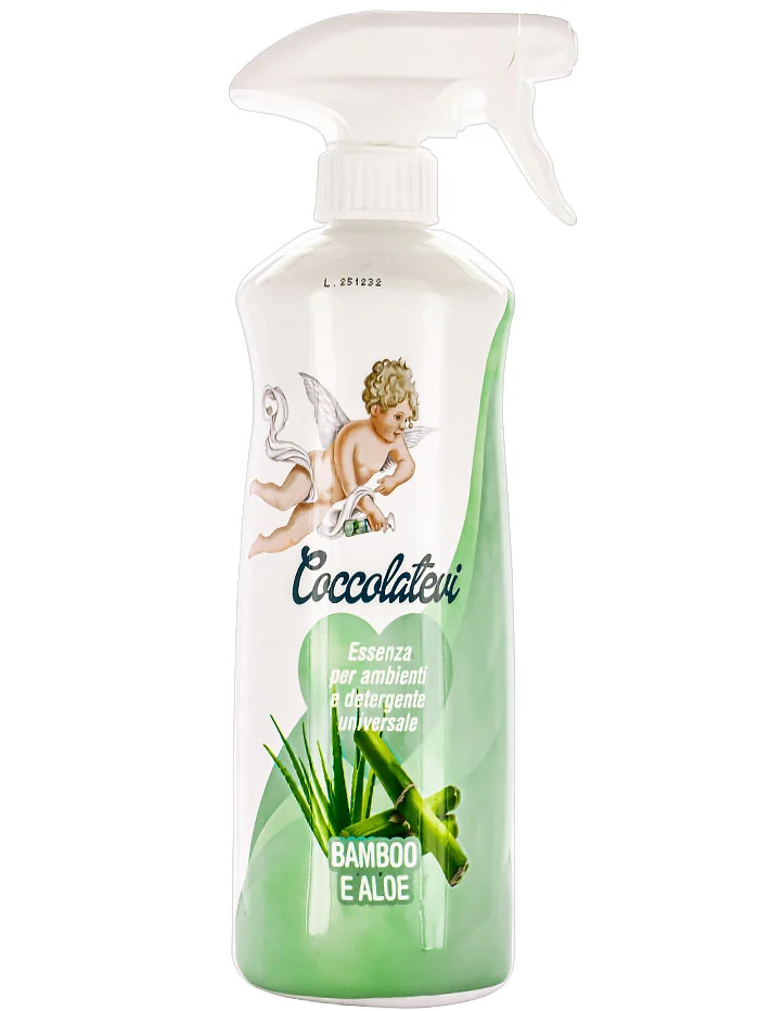 Coccolatevi Spray Odorizant Ambient & Detergent Multisuprafete 750 ml Bamboo E Aloe