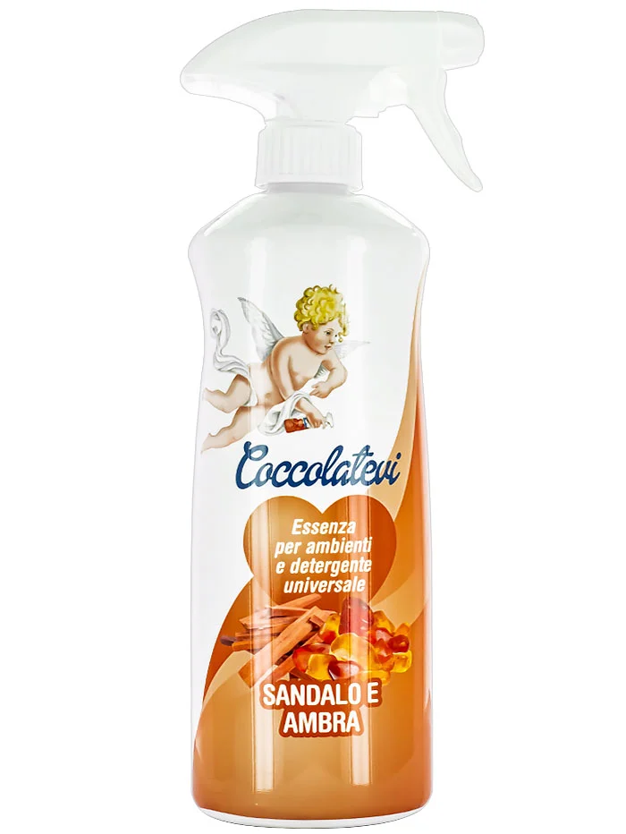 Coccolatevi Spray Odorizant Ambient & Detergent Multisuprafete 750 ml Sandalo E Ambra