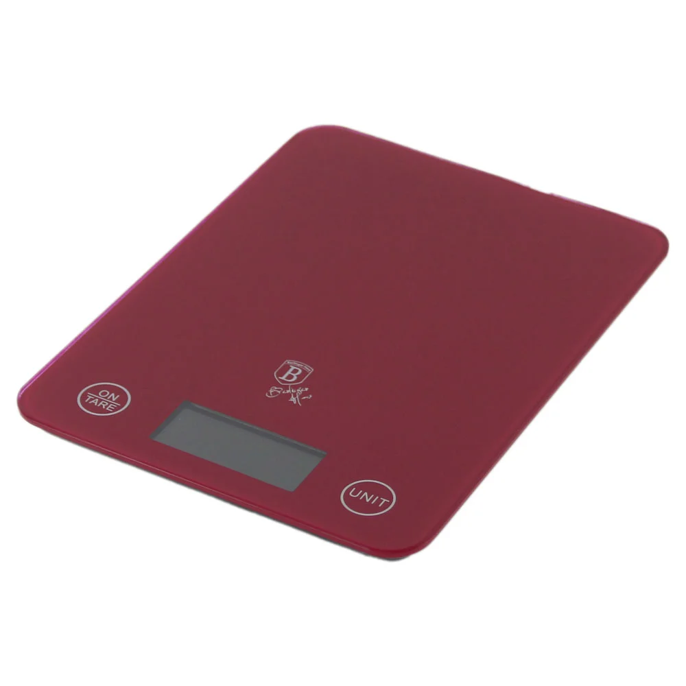 Berlinger Haus Cantar de bucatarie 5 kg Rosu 14x19x1.5 cm