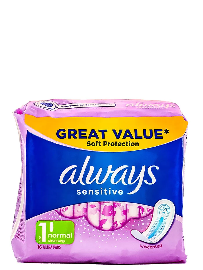 Always Absorbante 16 buc Sensitive Normal