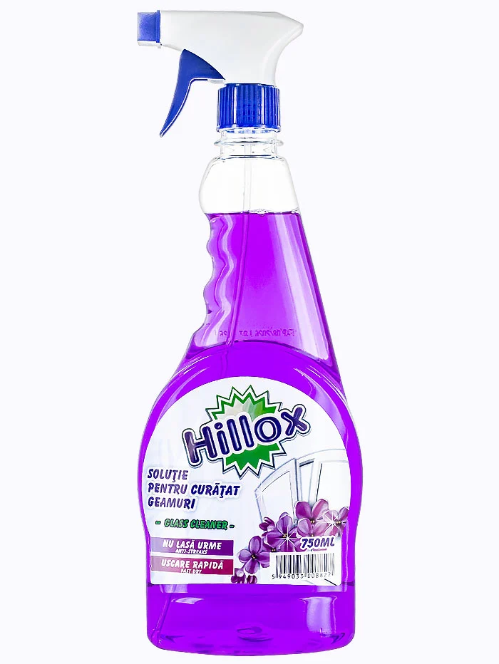Hillox Solutie curatat geamuri 750 ml