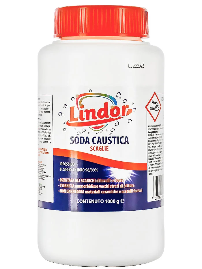 Lindor Soda caustica granule 1000 g