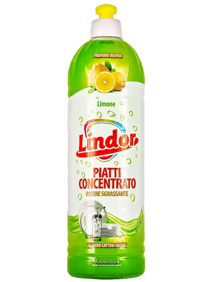 Lindor Detergent pentru vase 900 ml Limone