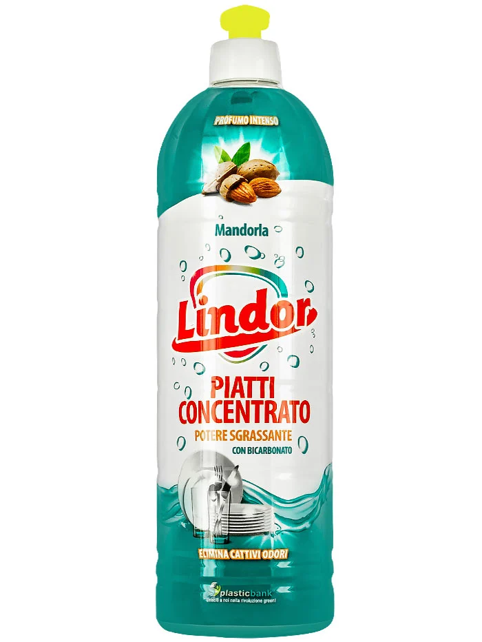 Lindor Detergent pentru vase 900 ml Mandorla