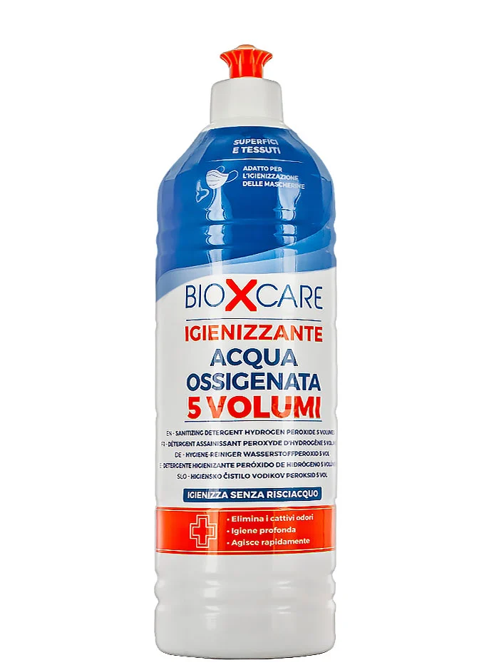 Bioxcare Solutie igienizanta pe baza de peroxid de hidrogen 900 ml
