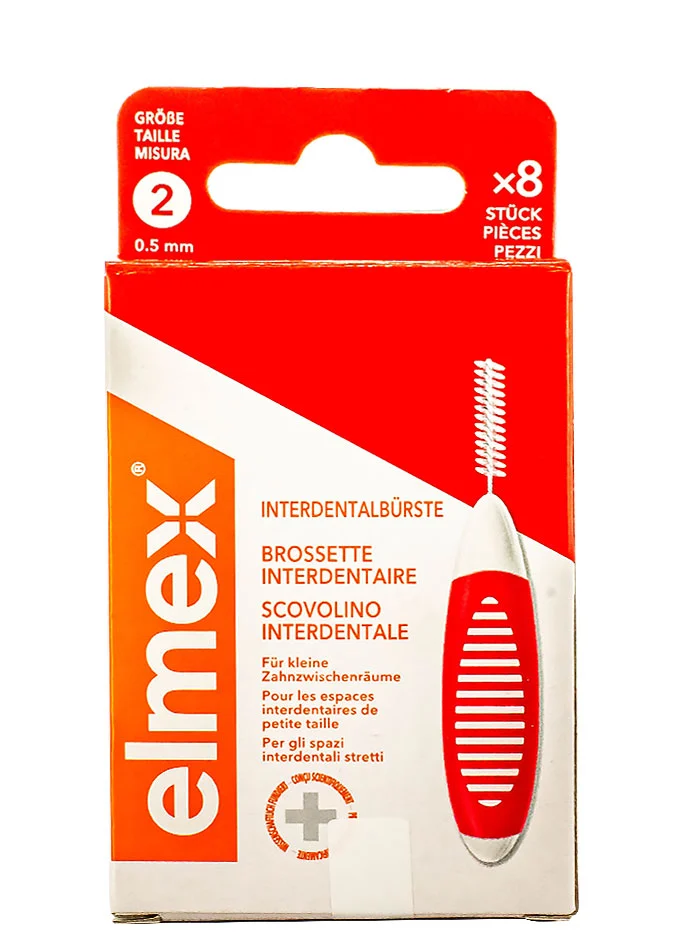 Elmex Periute interdentare 8 buc 0.5 mm
