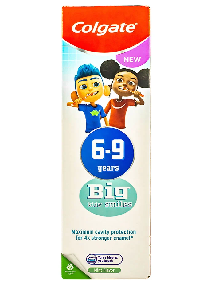 Colgate Pasta de dinti copii 50 ml 6-9 ani Big Kids Smiles Mild Mint