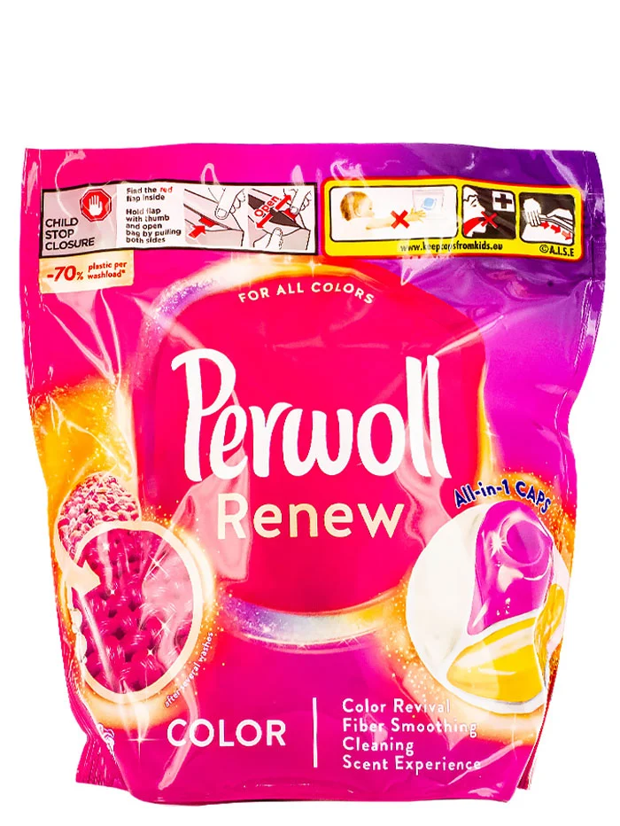 Perwoll Detergent Capsule 32 buc Color