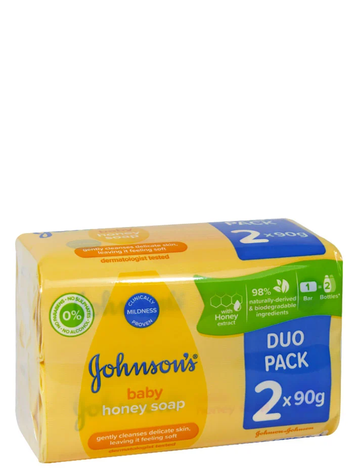 Johnson\'s baby Sapun 2x 90 g Honey
