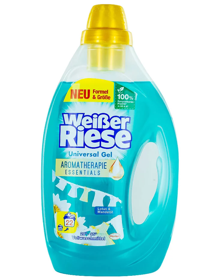 Weisser Riese Detergent lichid 1.1 L 22 spalari Universal Lotus&Mandelol