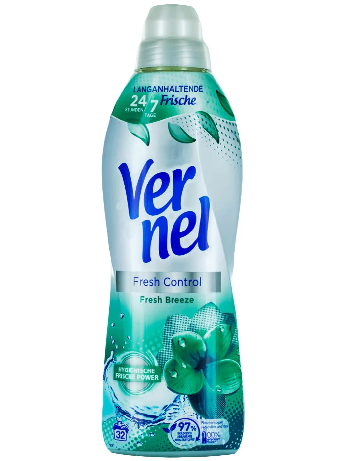 Vernel Balsam de rufe 800 ml 32 spalari Fresh Breeze