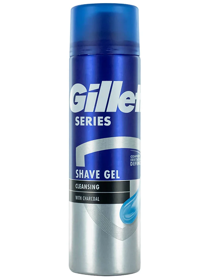 Gillette Gel de ras 200 ml Charcoal