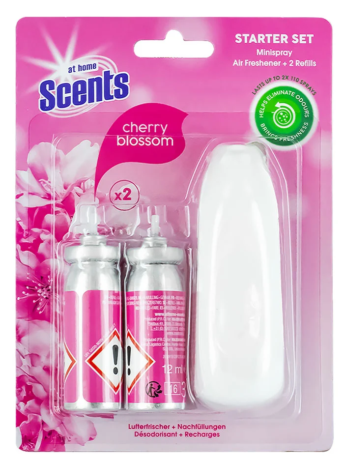 At Home Aparat odorizant+2rezerva 2x12 ml Cherry Blossom