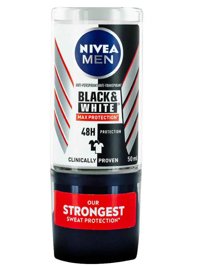 Nivea Roll-on 50 ml Men Black&White Max Protection