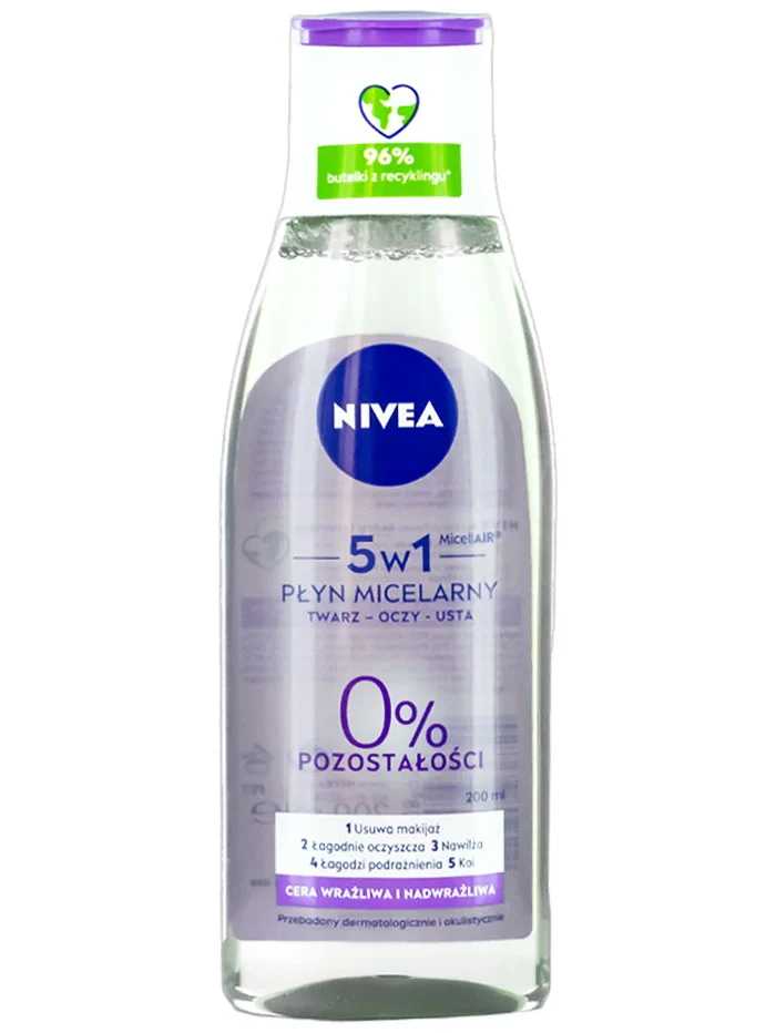 Nivea Apa micelara 200 ml 5in1 Sensitive