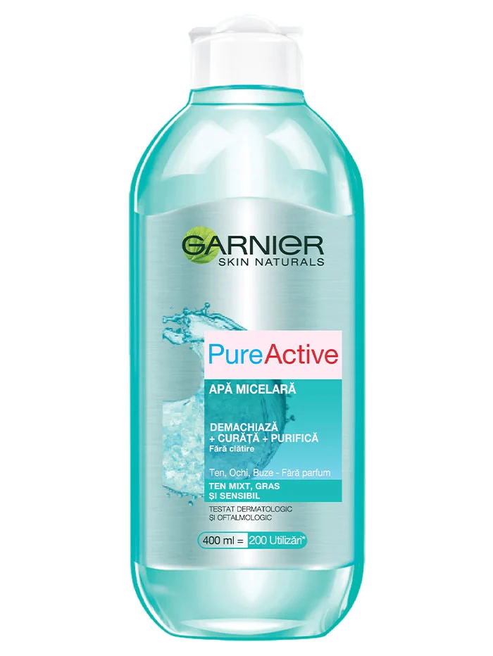Garnier Apa micelara 400 ml Pure Active All in 1