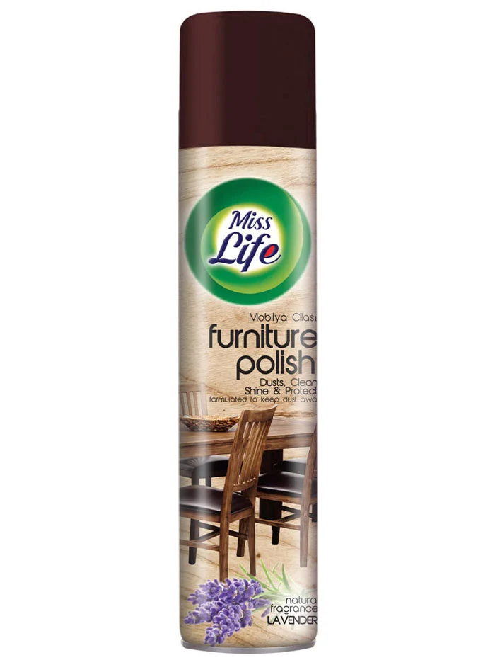 Miss Life Spray pentru lustruit mobila 400 ml Lavender