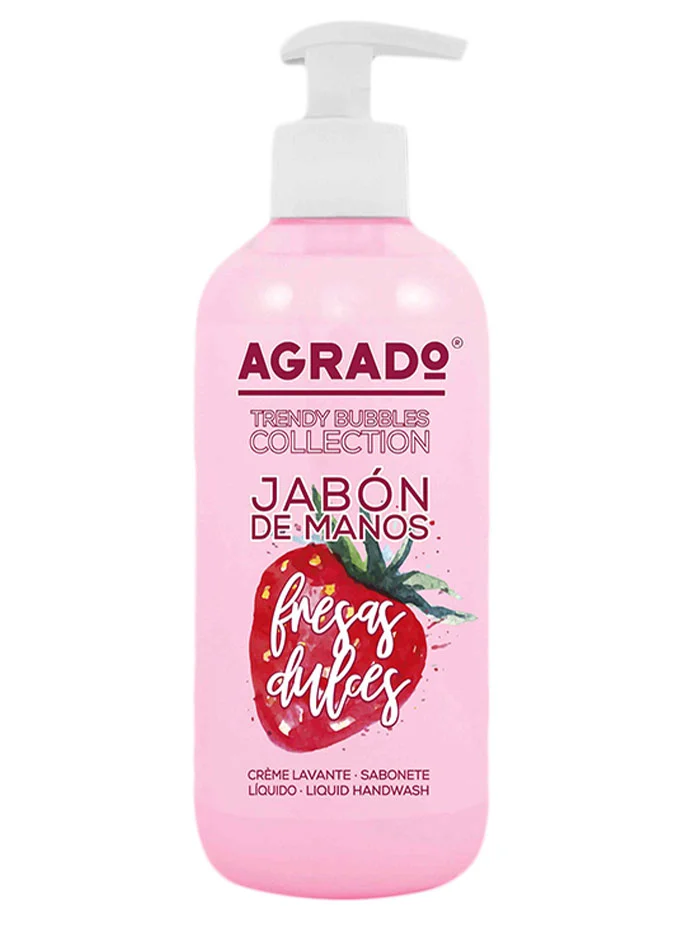 Agrado Sapun lichid cu pompa 300 ml Bubbles Strawberry